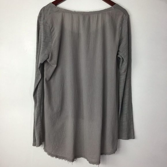 HEATHER Gray Long Sleeve Medium - Picture 3 of 4
